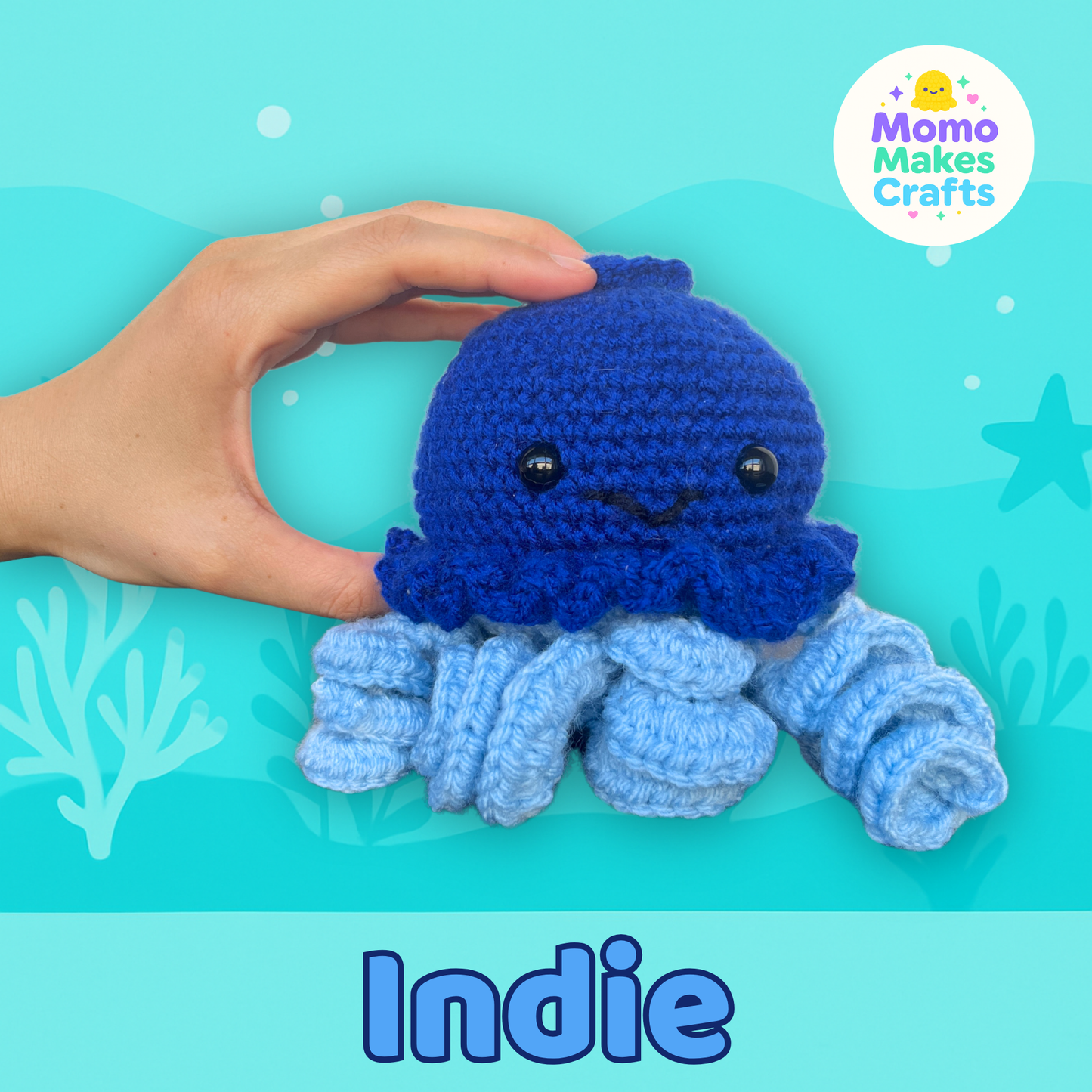 Fruit Jellyfish Collection – Handmade Crochet Plushies
