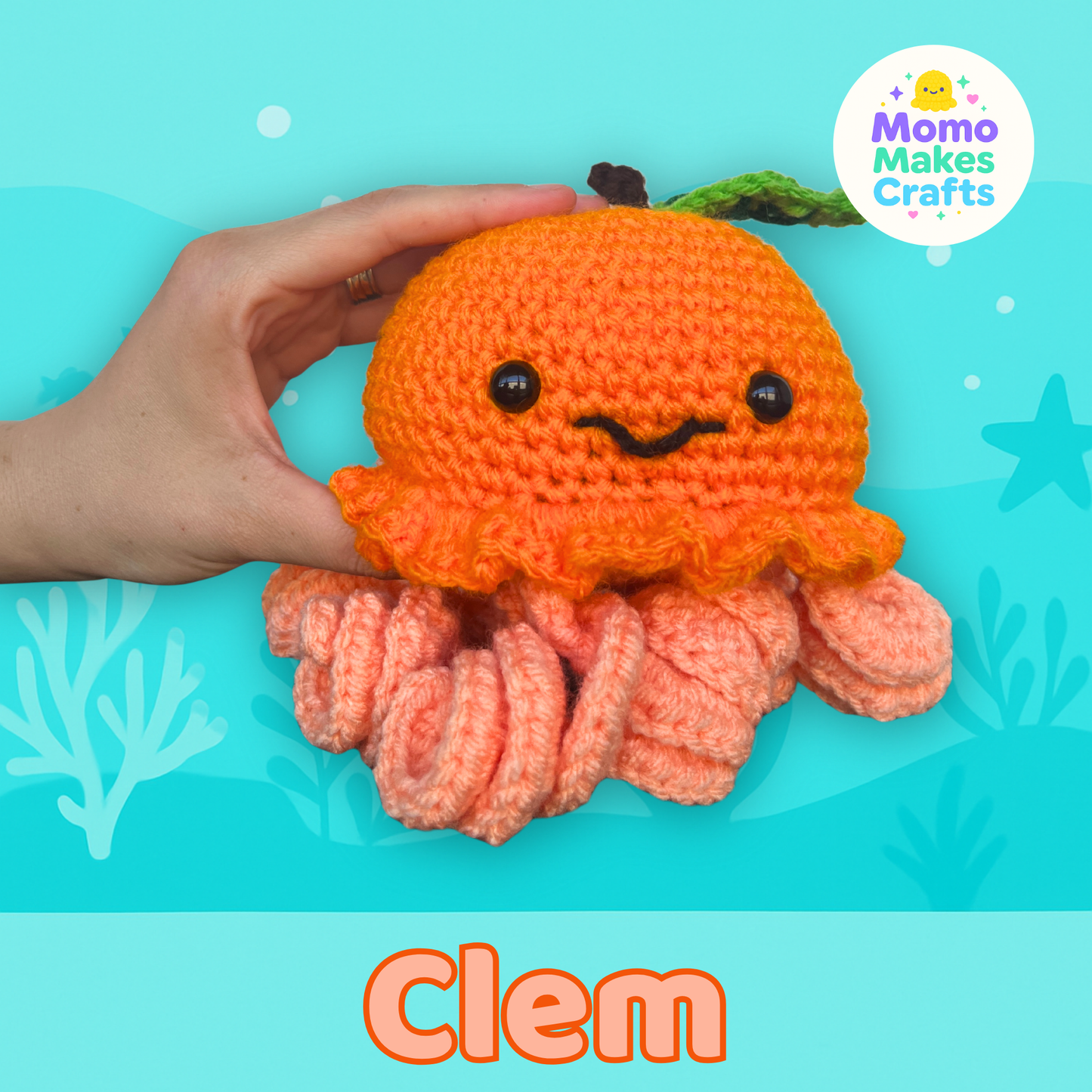 Fruit Jellyfish Collection – Handmade Crochet Plushies