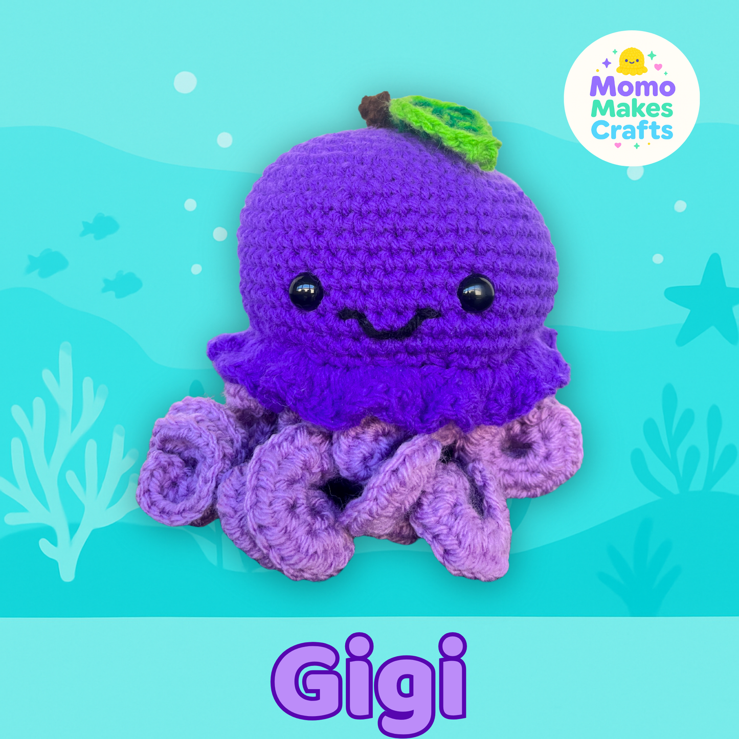 Fruit Jellyfish Collection – Handmade Crochet Plushies