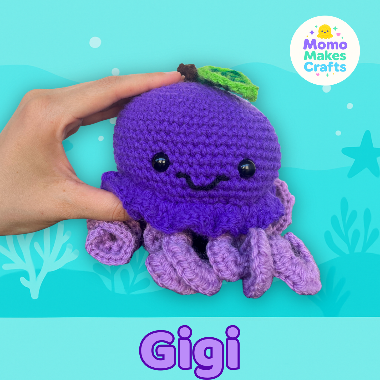 Fruit Jellyfish Collection – Handmade Crochet Plushies