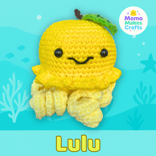 Fruit Jellyfish Collection – Handmade Crochet Plushies